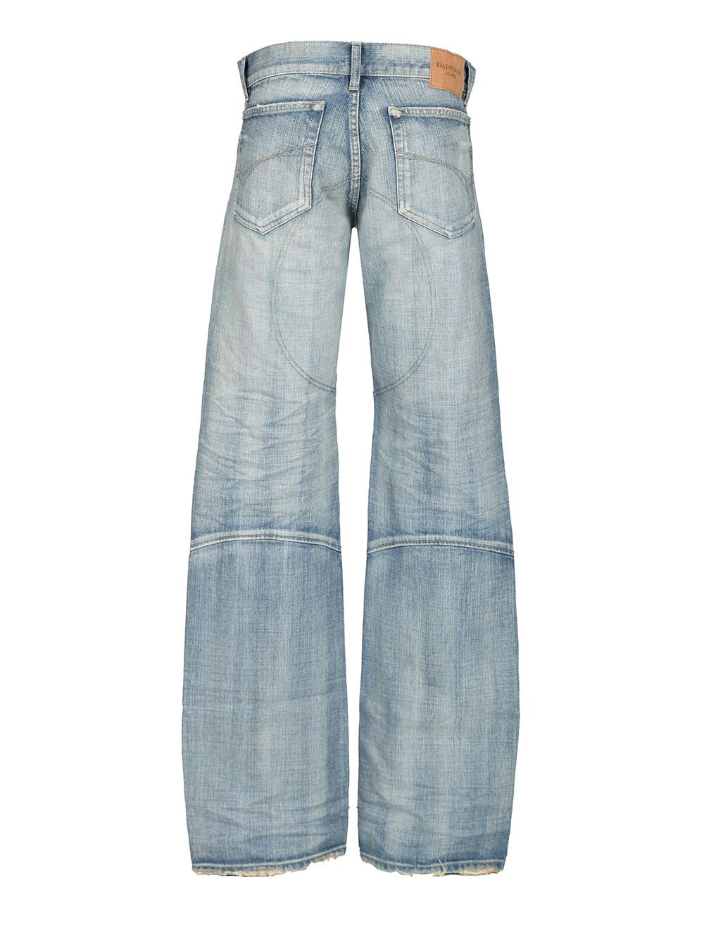 Fitted Low-Waist Jeans Blue - 2