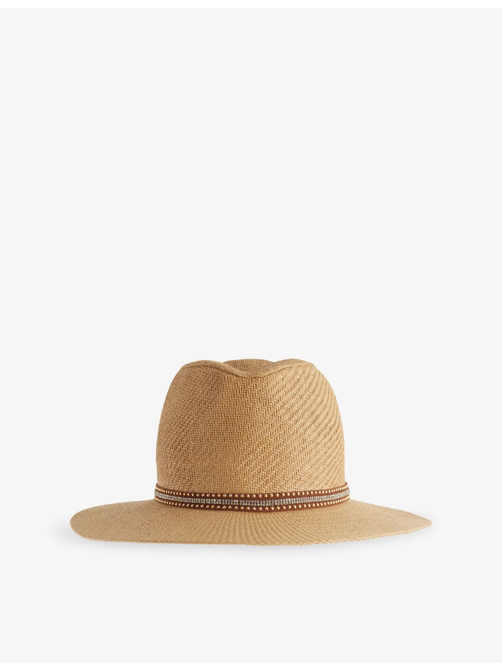 Kate Woven Fedora Hat - 1