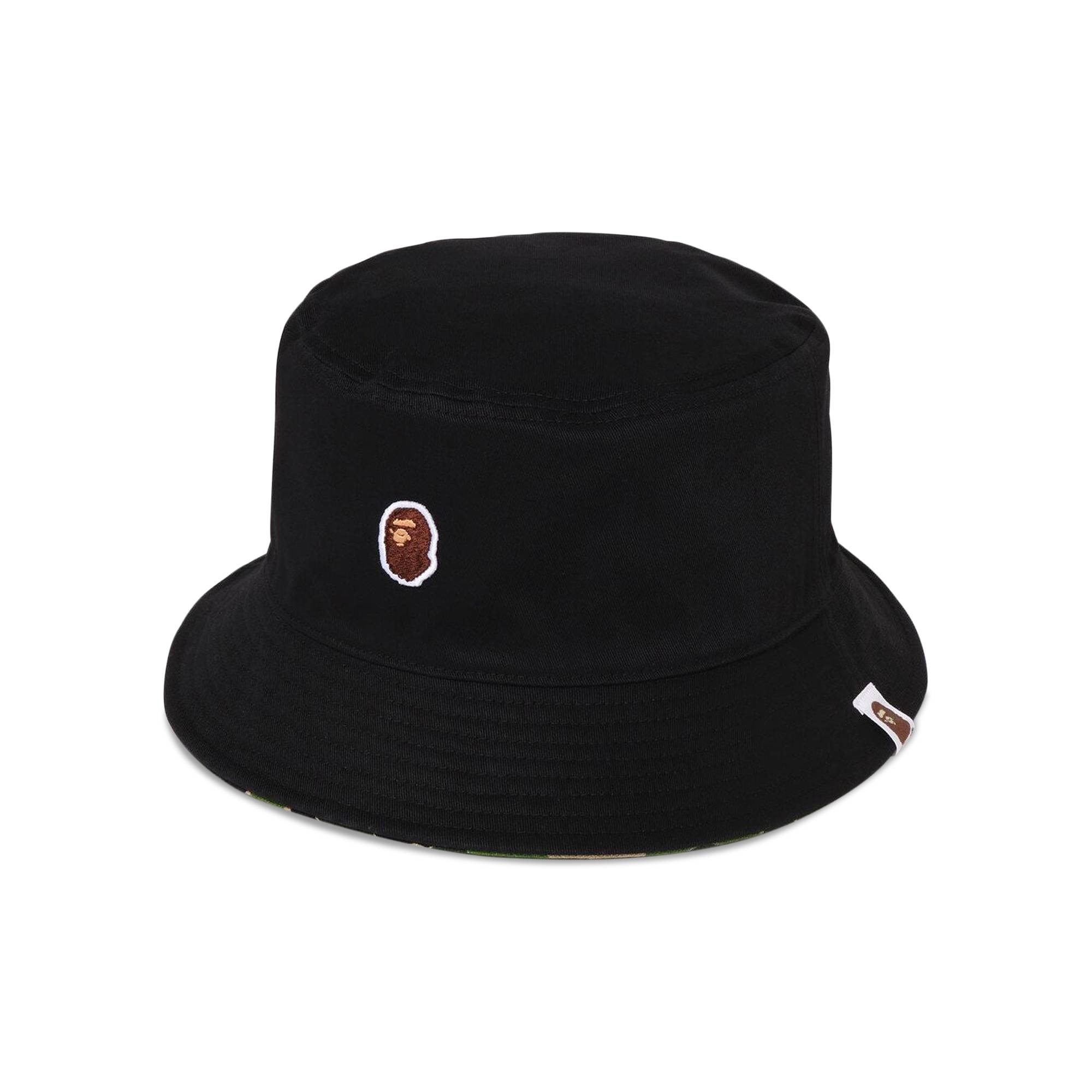 BAPE One Point Reversible Hat 'Black' - 1