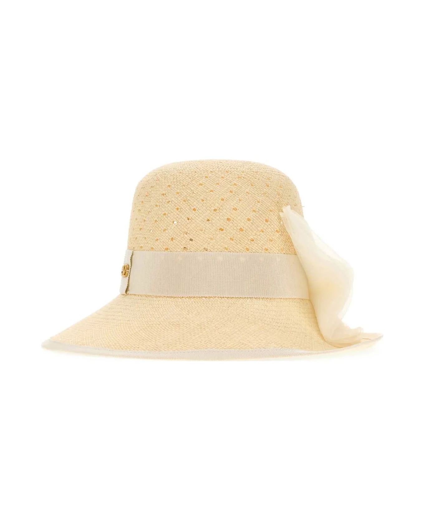 Straw Vlogo Signature Hat - 1