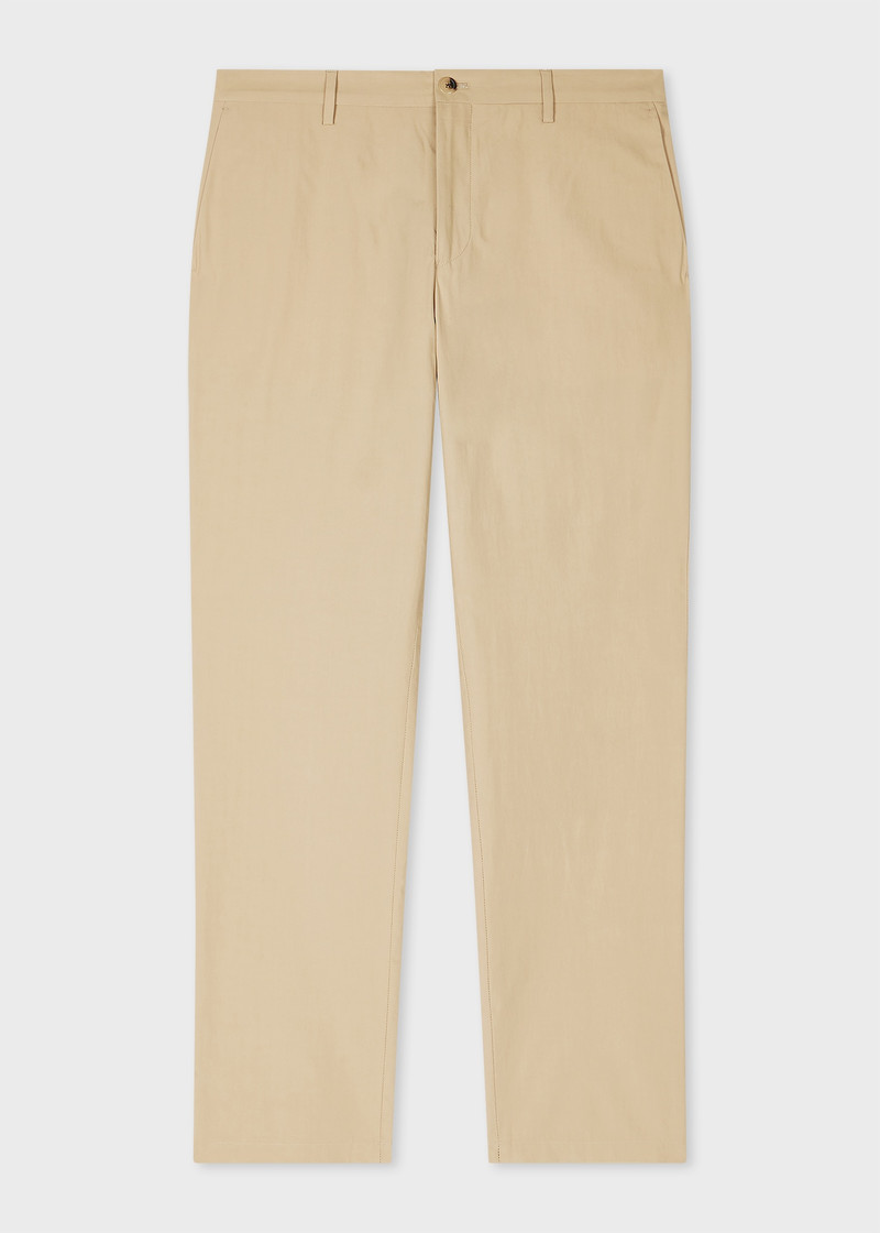 Sand Cotton Poplin Chinos 1
