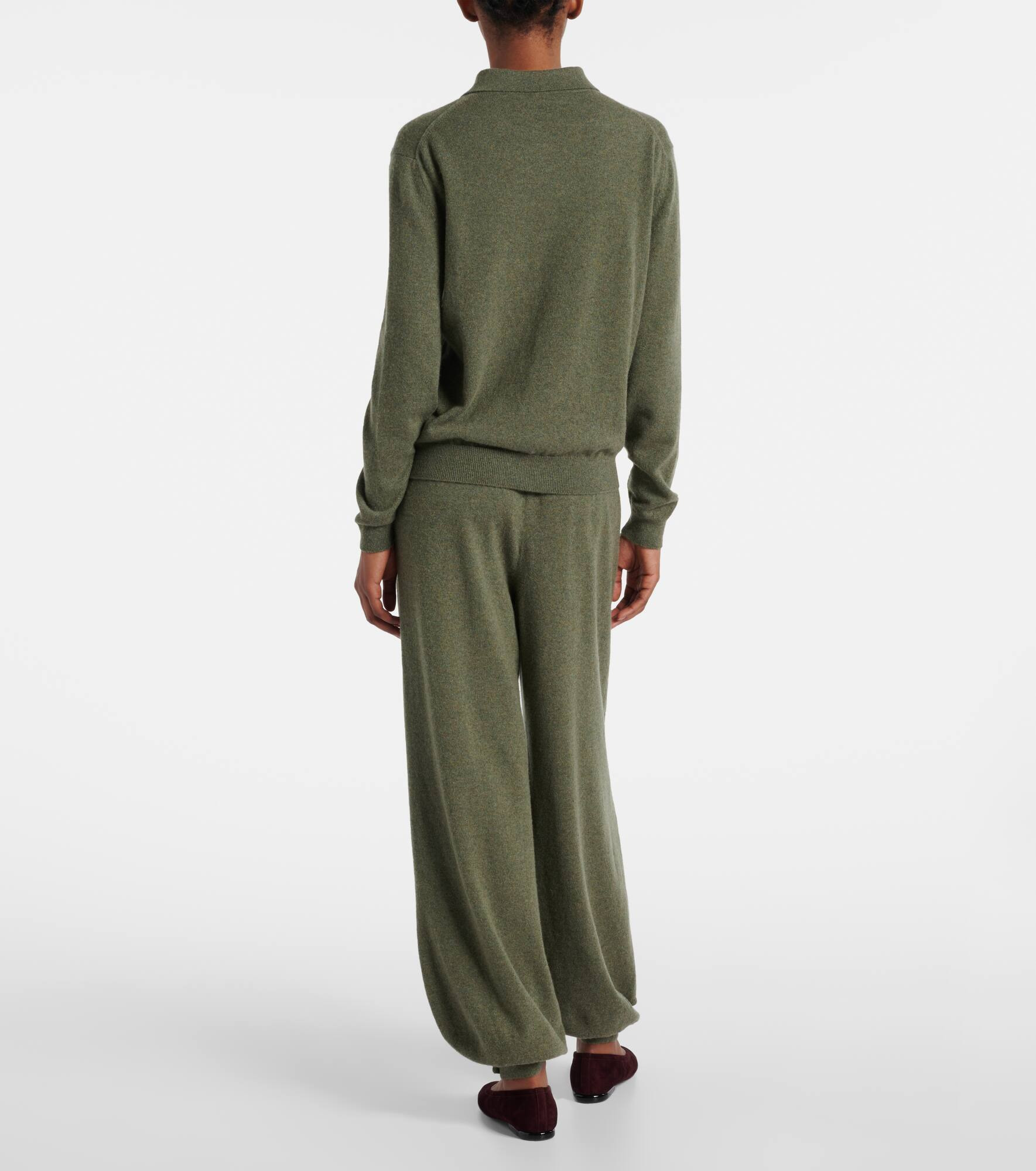 Cashmere polo sweater - 3