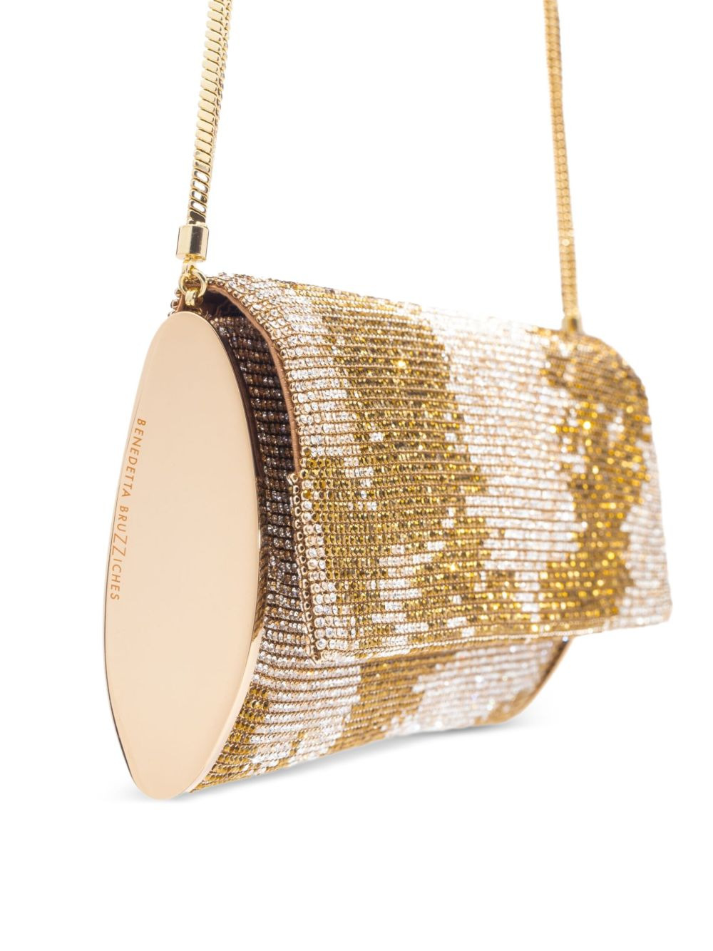 small Kate crystal-embellish clutch bag - 4