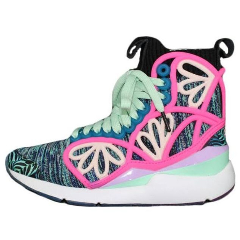 (WMNS) PUMA Pearl Cage Graph Mid x Sophia Webster 'Black Multi' 364744-01 - 1