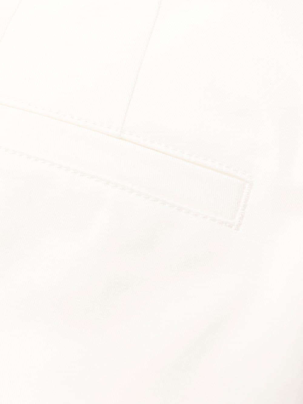 tapered cotton trousers - 6