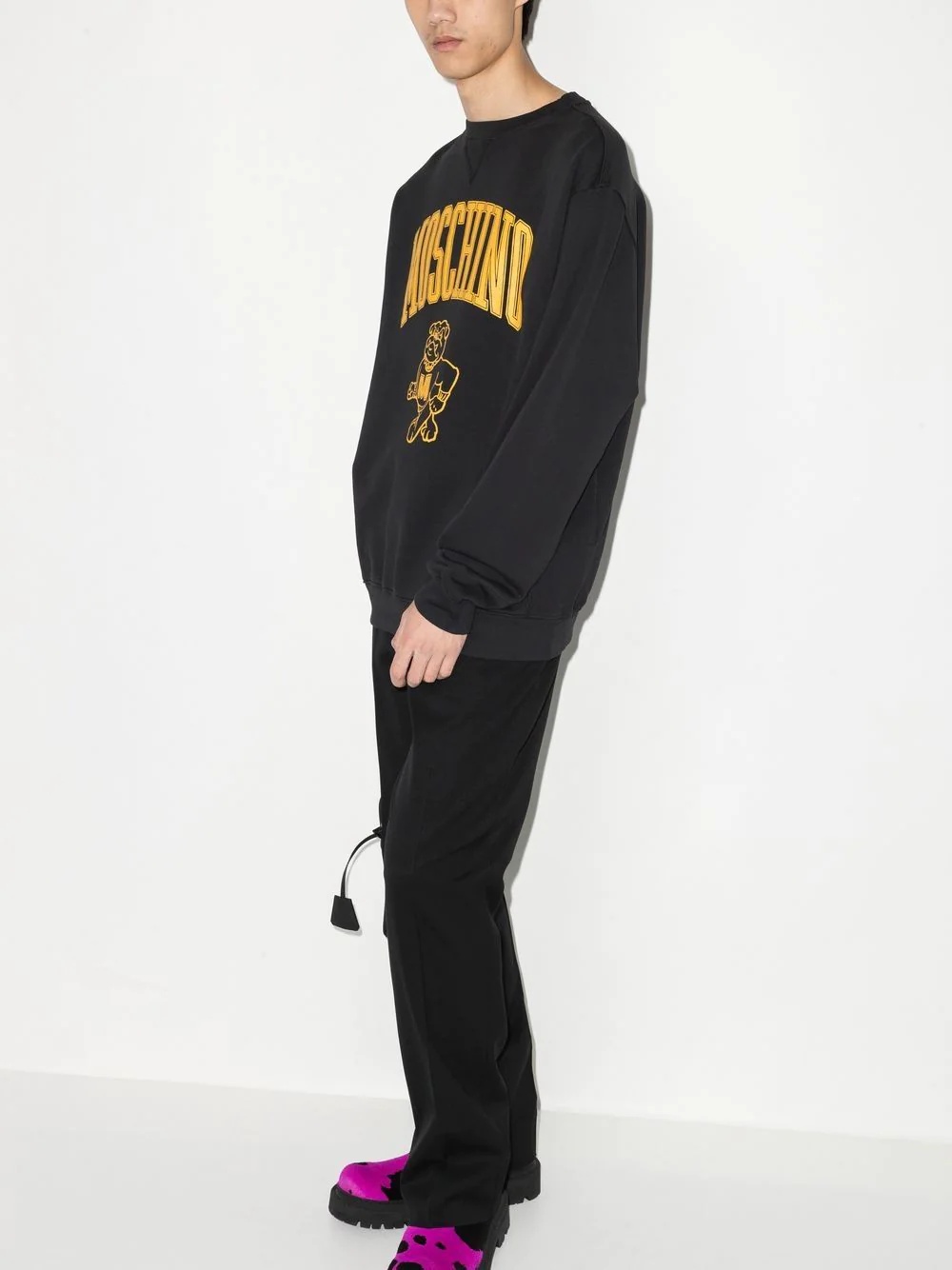 logo-print sweatshirt - 4