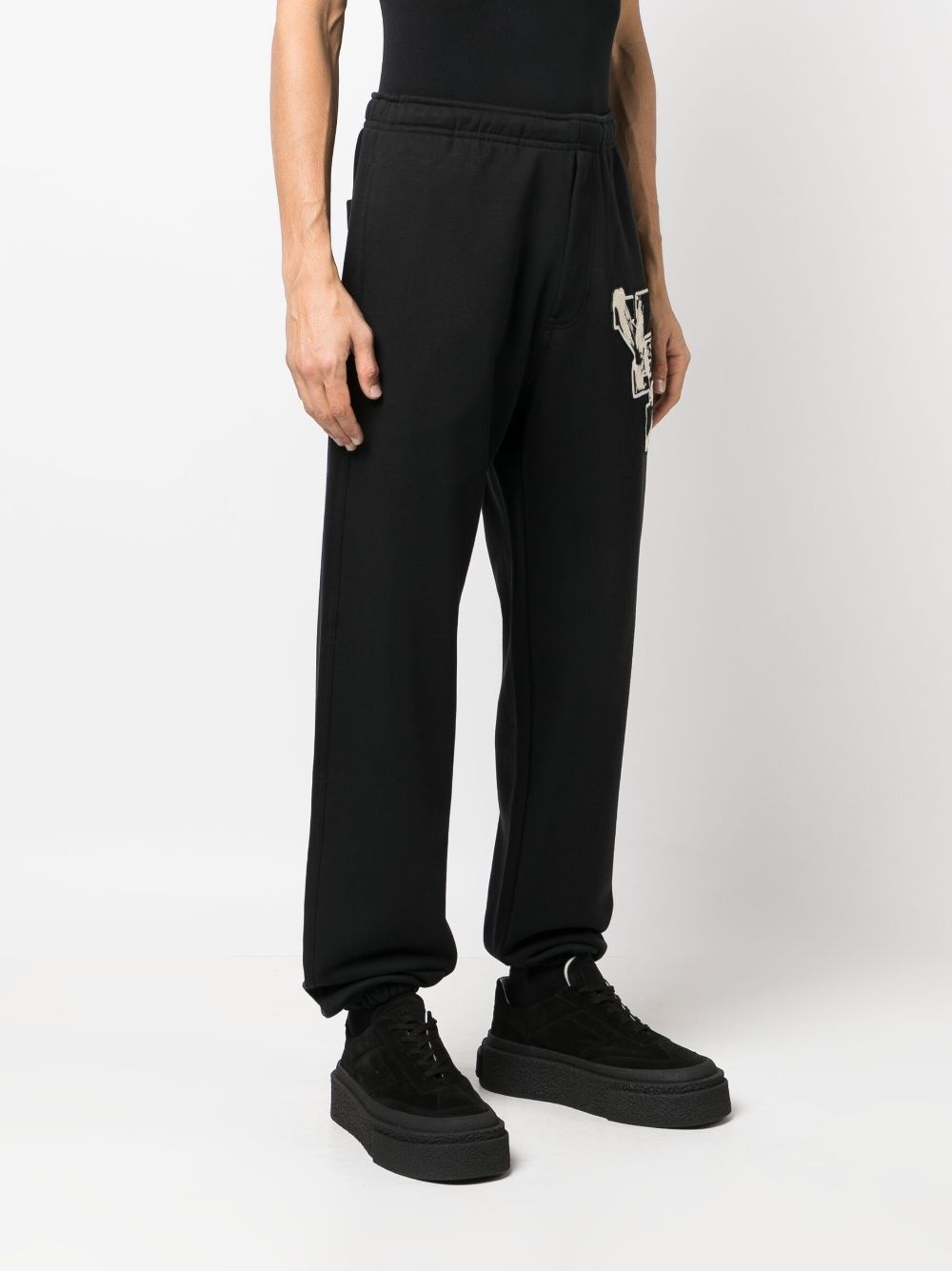 logo-print track pant - 3
