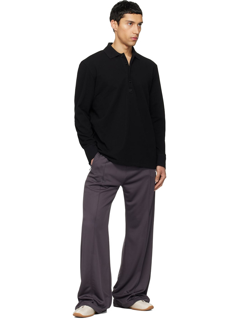 courrèges Black Oversized Polo outlook