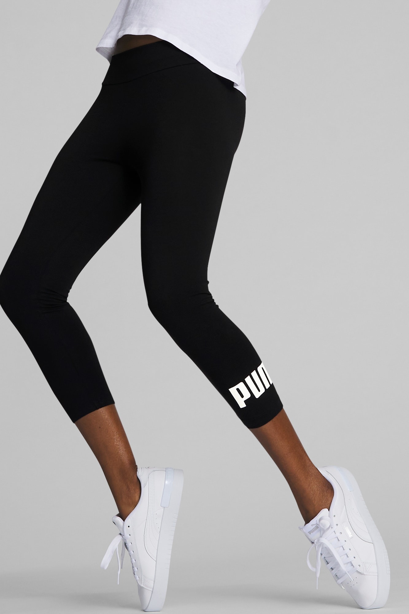 Essentials Women's 3/4 Logo Leggings - 6