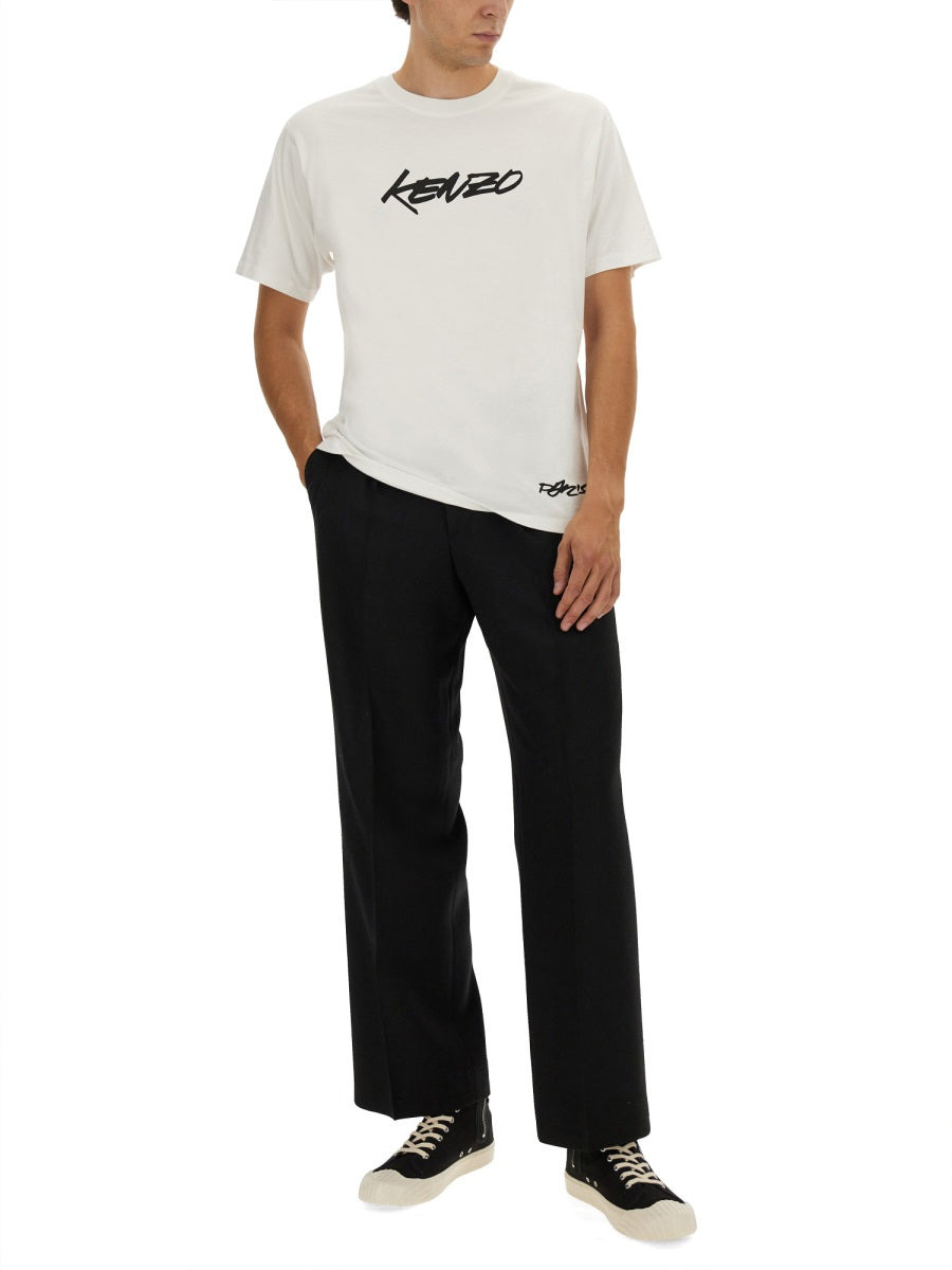 Kenzo Men Kenzo Futura Print T-Shirt - 2