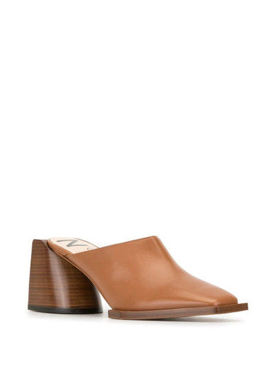 N°21 pointed toe mules outlook