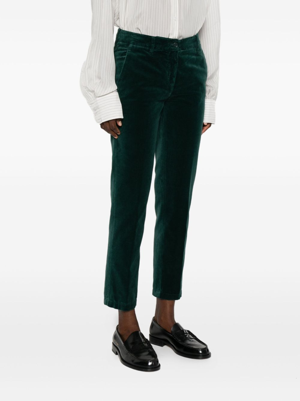 MOD.0107 velvet pocket trousers - 3
