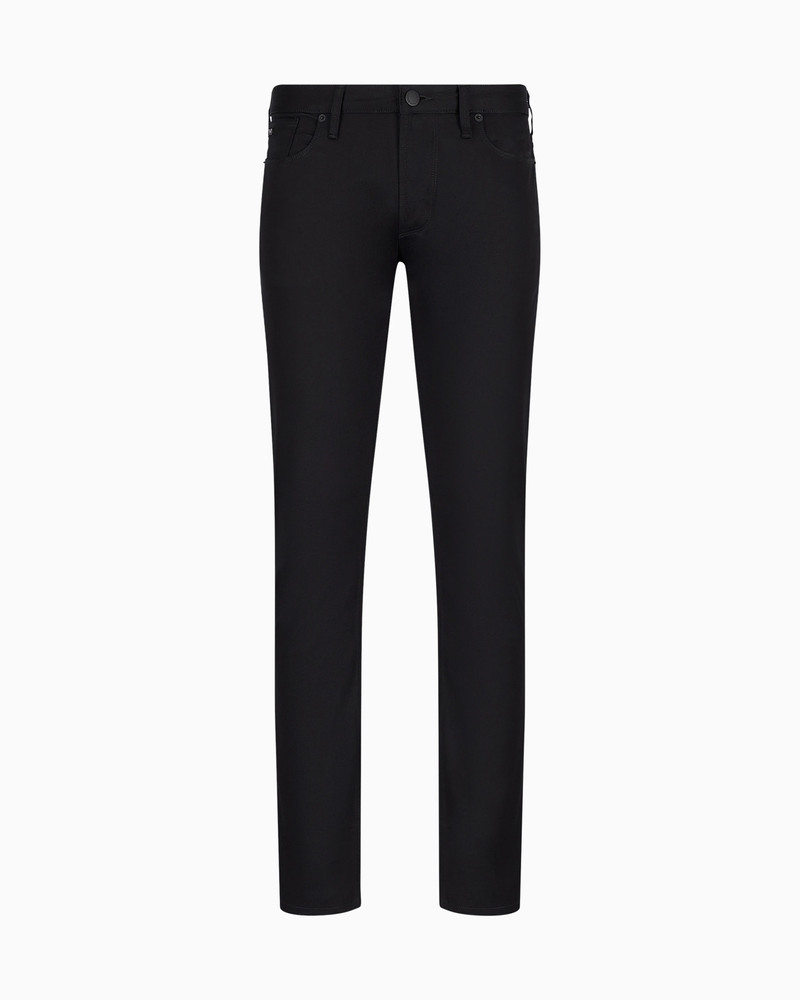 J06 Stretch-twill slim-fit trousers 1
