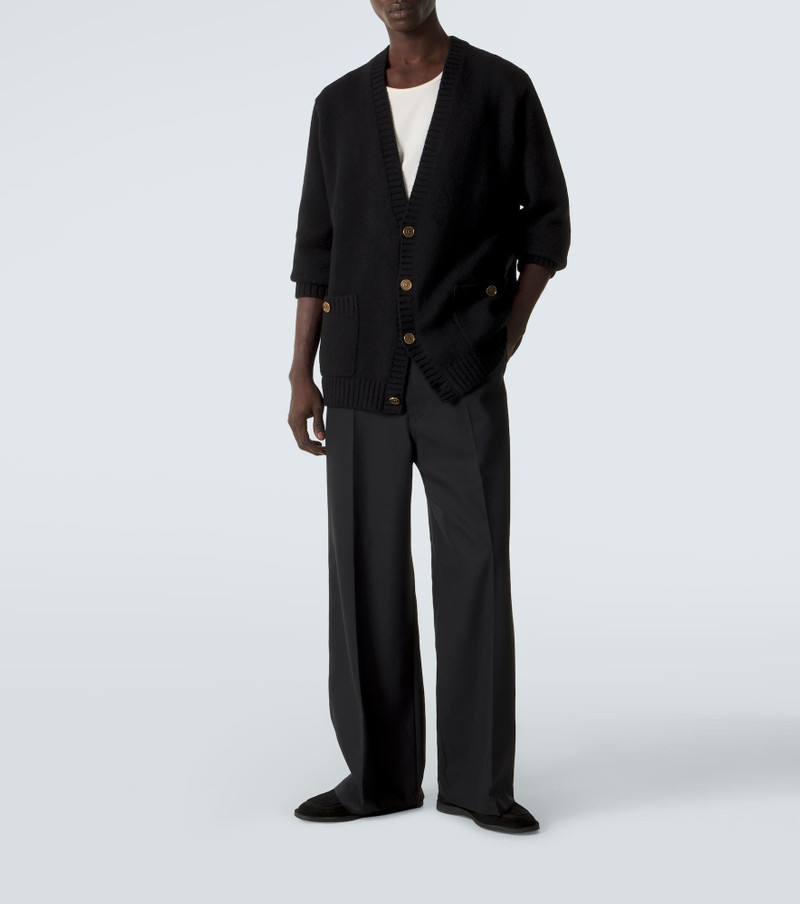 Dolce & Gabbana DG wool-blend cardigan outlook