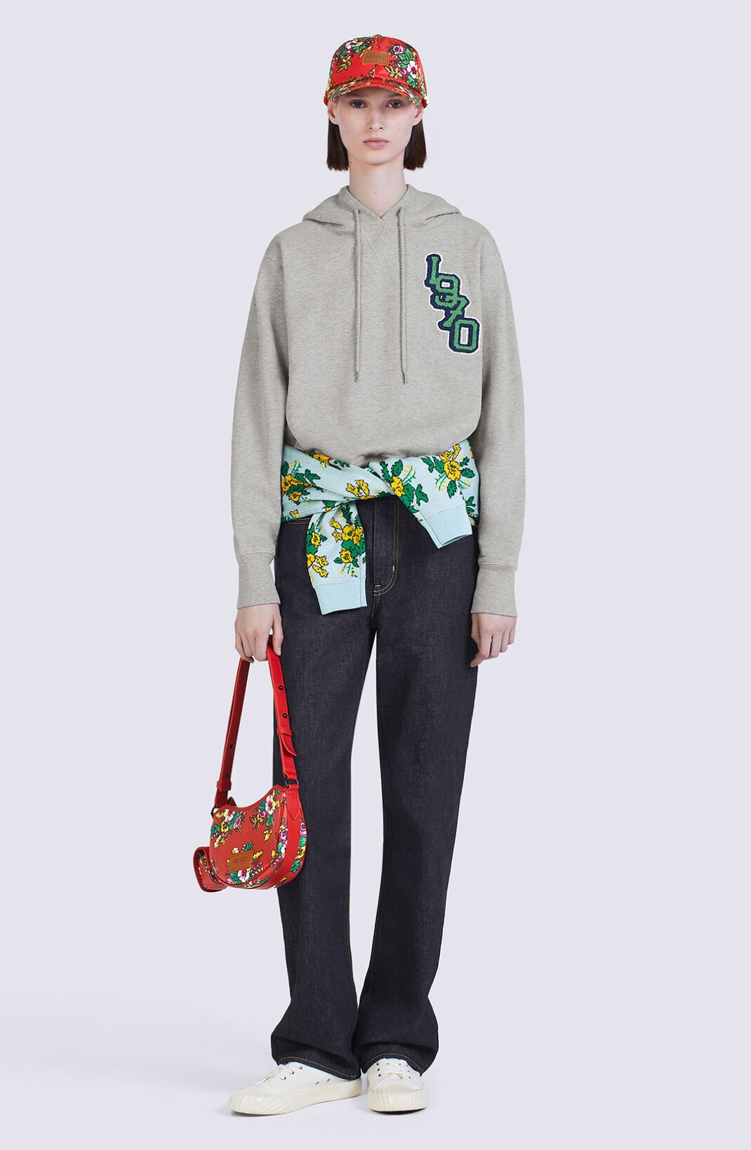 'Tiger Varsity' oversized hoodie - 4