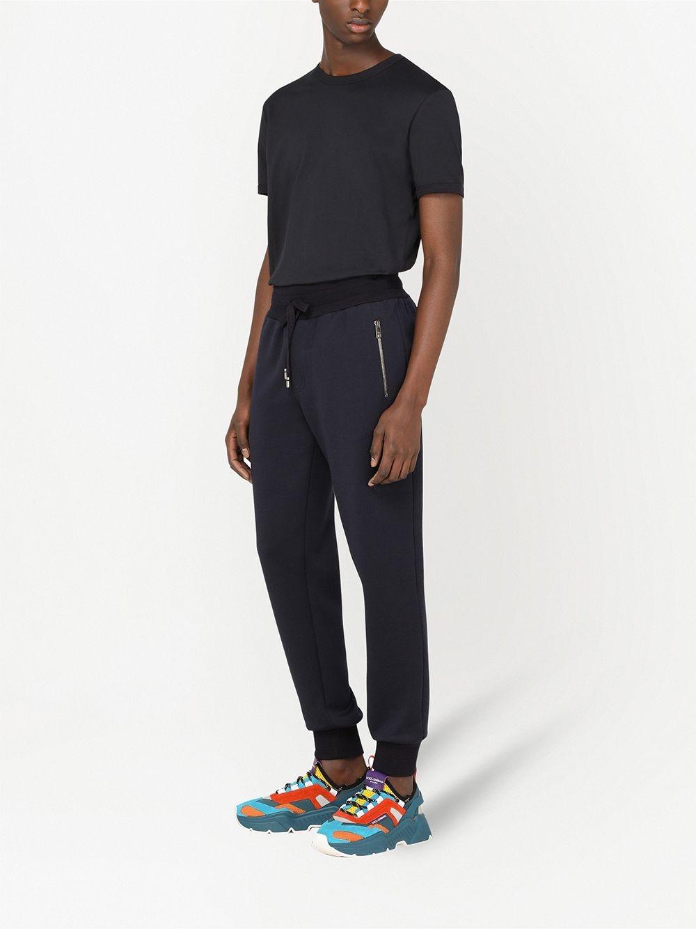 drawstring track pants - 2