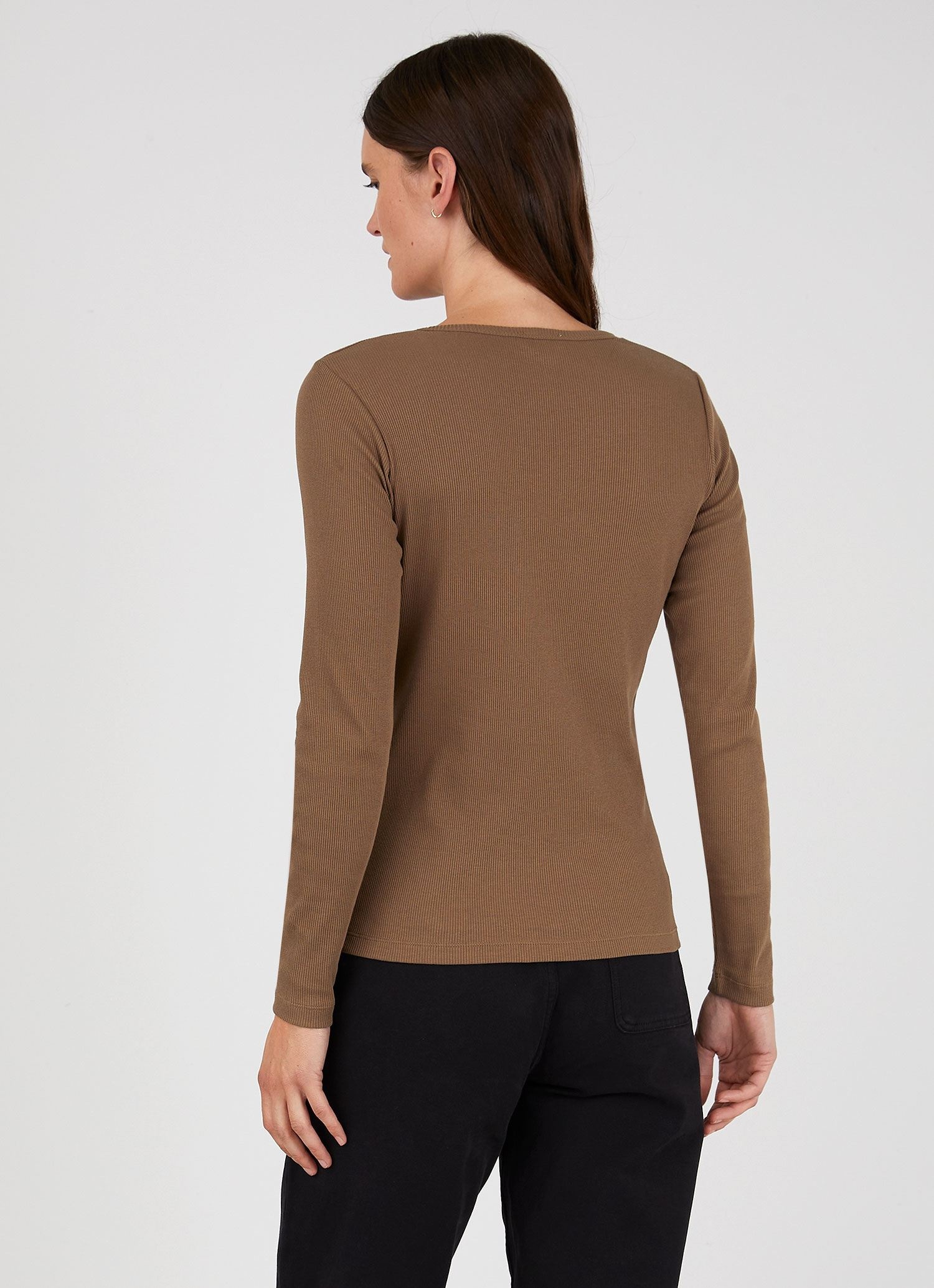 Rib Long sleeve T‑shirt - 3