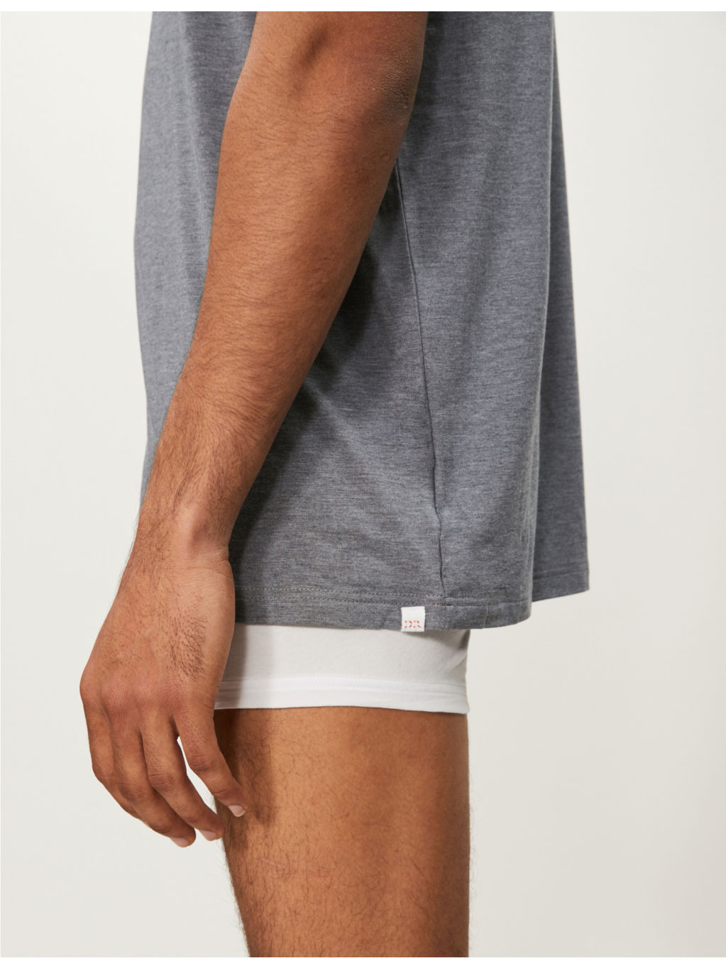 Basel crewneck stretch-modal T-shirt - 5