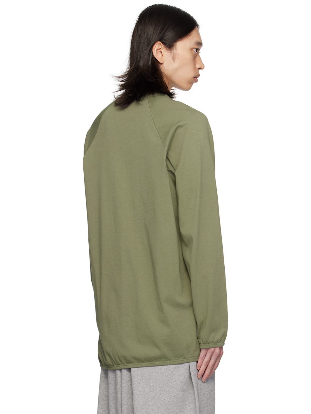 Green Reebok Edition Long Sleeve T-Shirt - 3