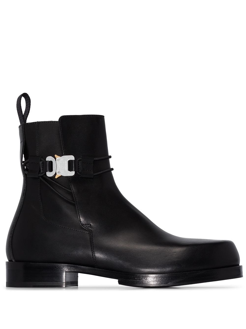 buckle-strap Chelsea ankle boots - 1