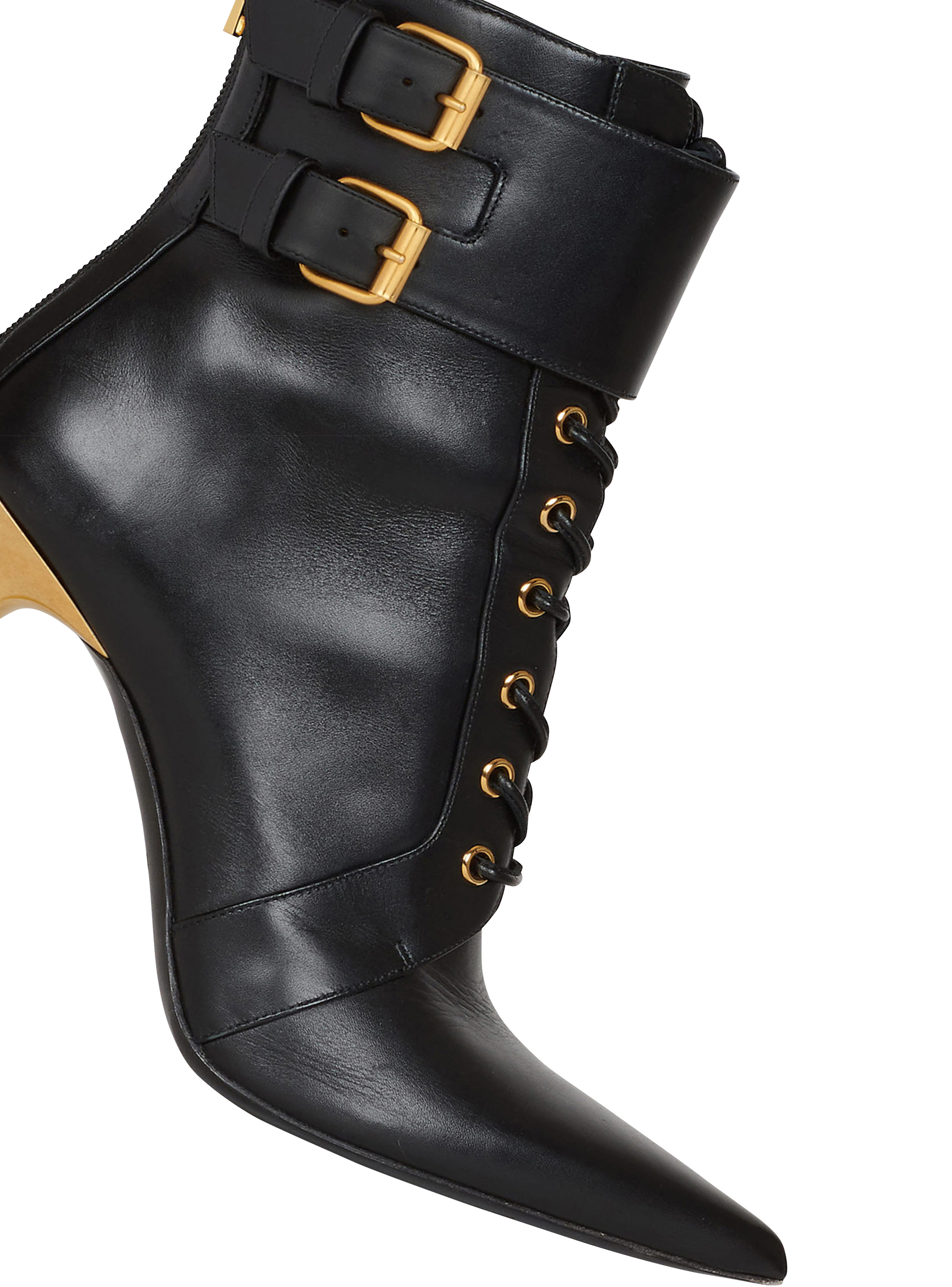 Leather Uria ankle boots - 5