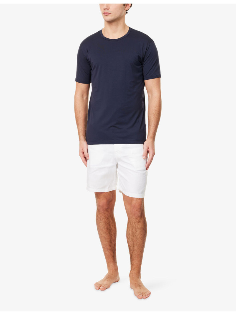 Sunspel Regular-Fit Crewneck Stretch-Jersey T-shirt outlook