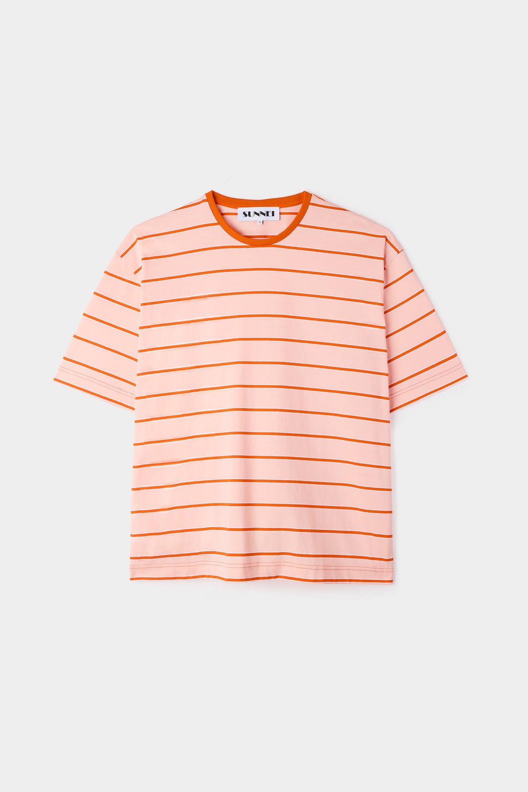 STRIPED OVER T-SHIRT / pink - 2