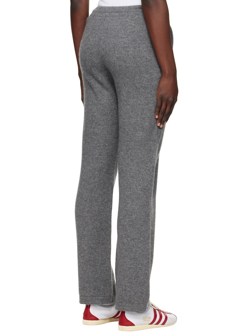 Gray 'SRC' Cashmere Trousers 3