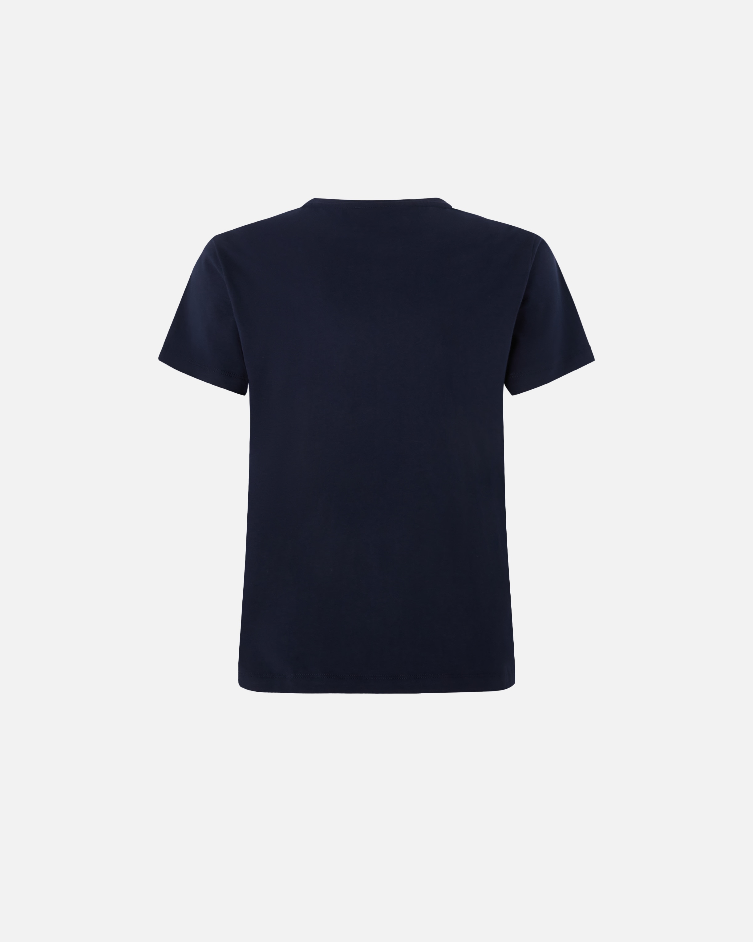T-SHIRT WITH CRYSTAL-EMBROIDERED LOVE BIRDS LOGO - 2