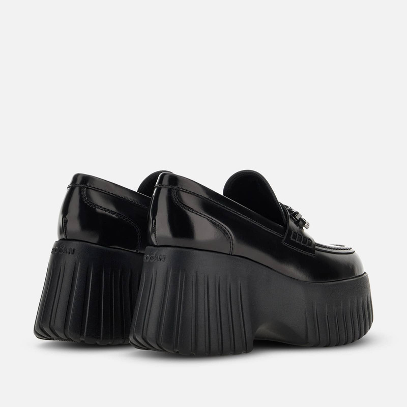 HOGAN Loafers Hogan H-Stripes Black outlook