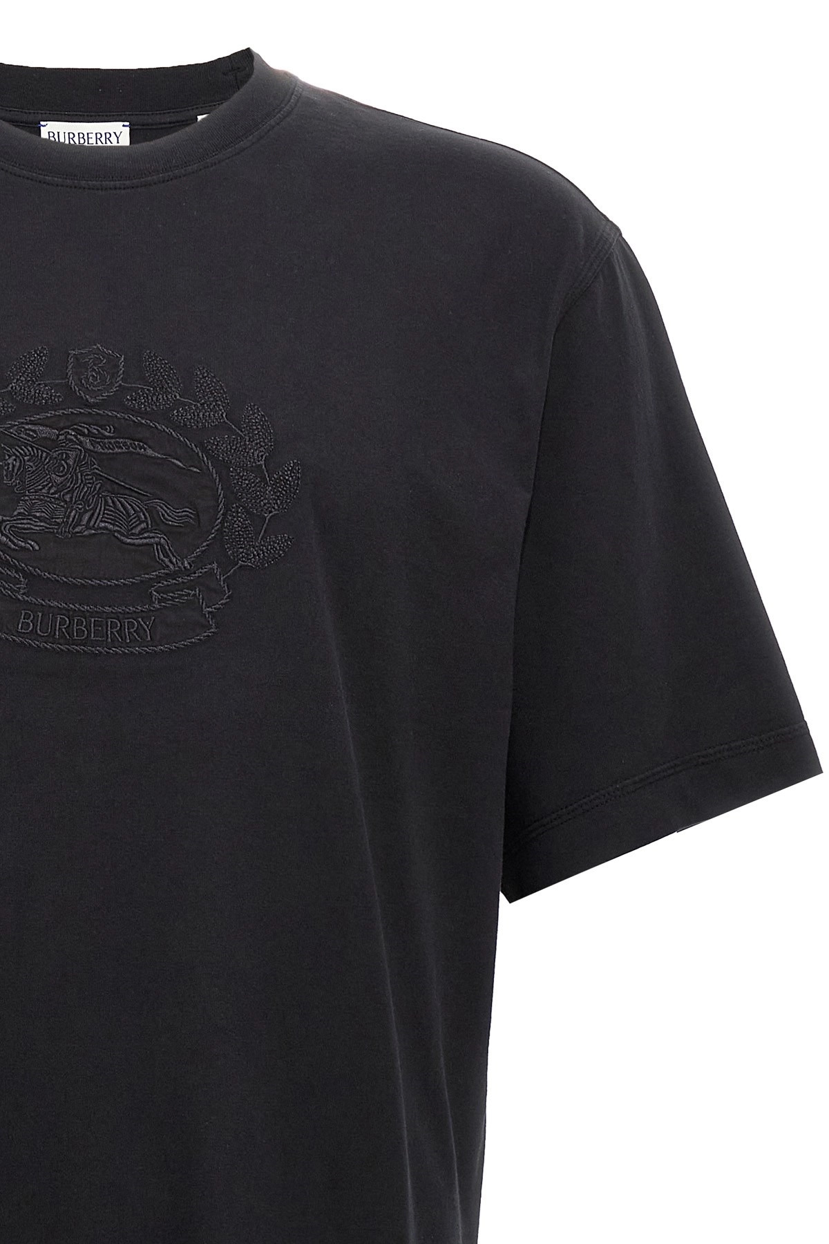 Logo embroidery t-shirt - 3