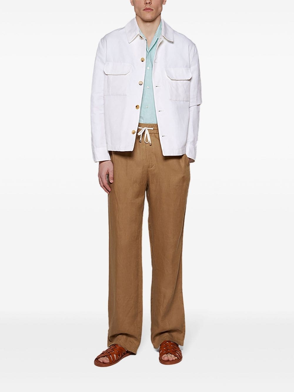 Tindaro semi-sheer shirt - 2