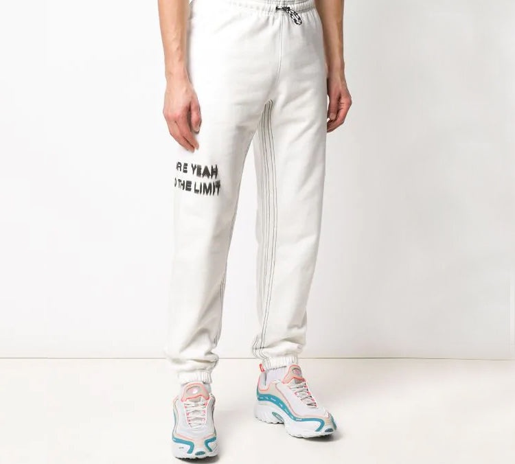 adidas x Alexander Wang Unisex Logo Sweatpants White FL6917 - 4