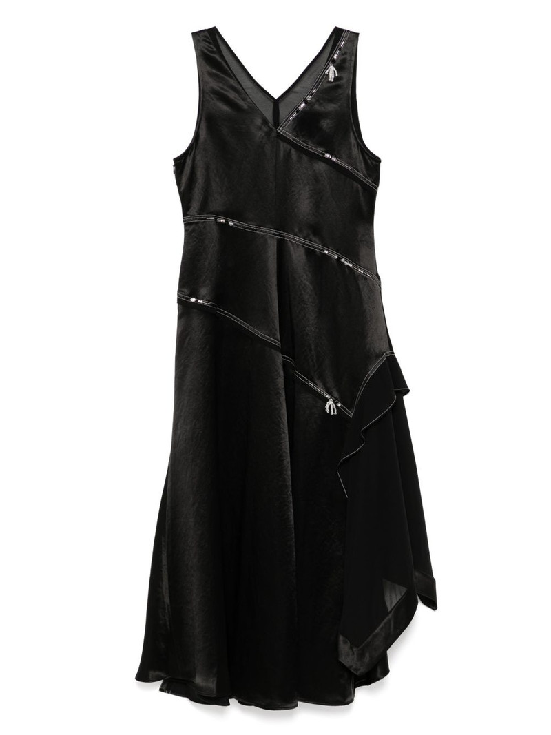 3.1 Phillip Lim embroidered satin dress outlook