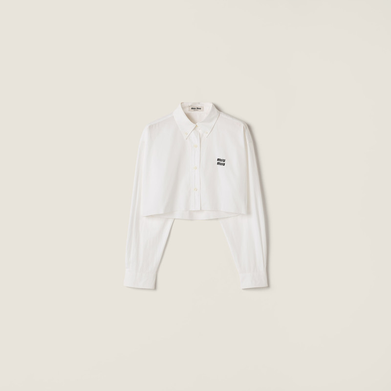 Poplin shirt 1