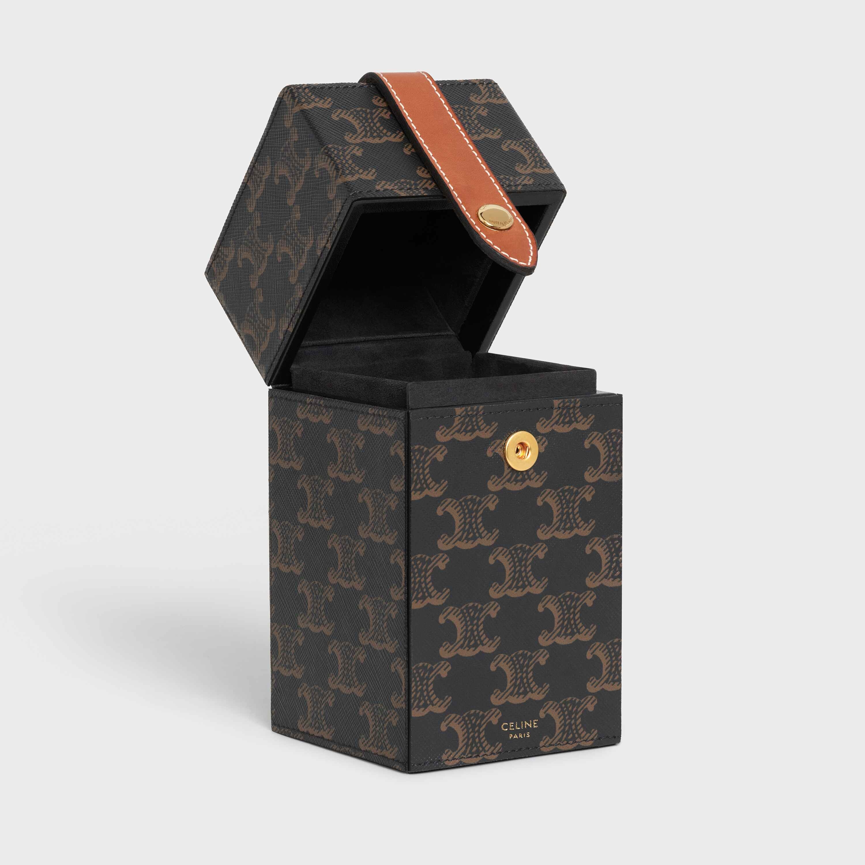 Case 1 Perfume 6.8 FL.OZ in Triomphe Canvas and Natural Calfskin - 2