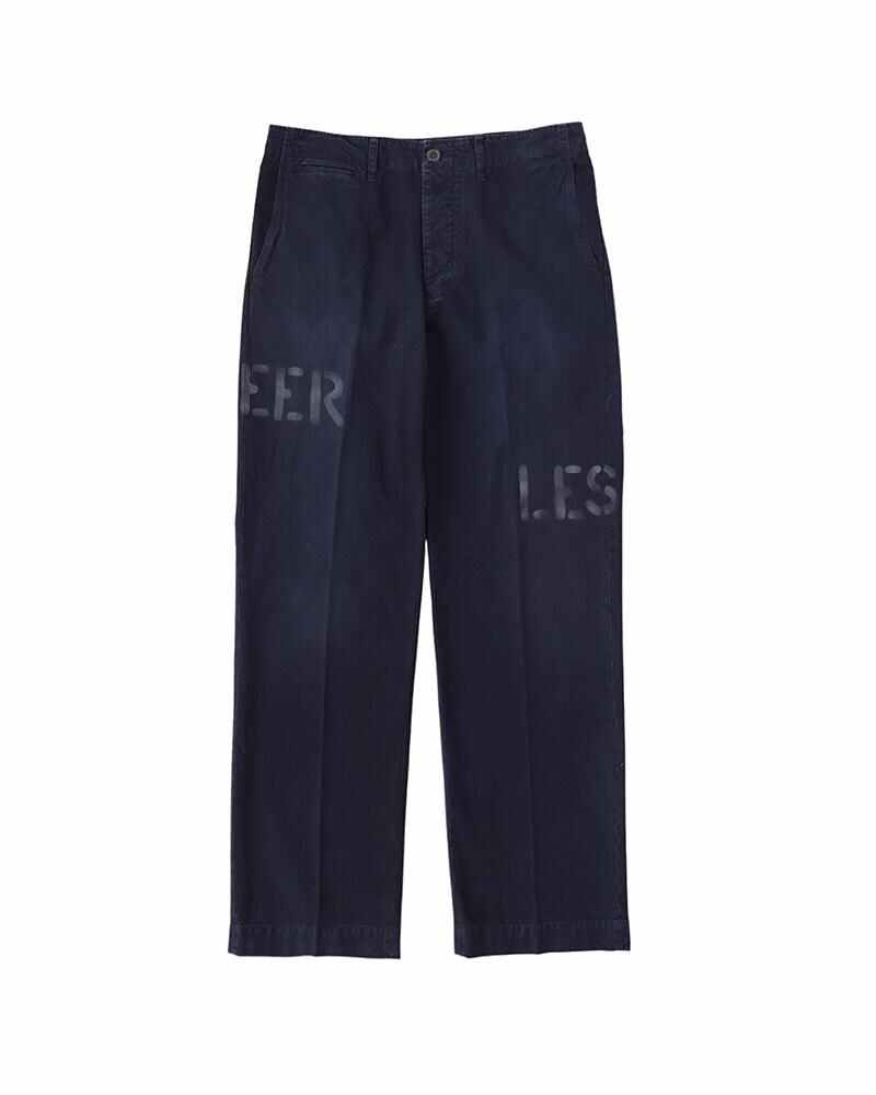 CHINO PANTS HW DMGD NAVY - 1