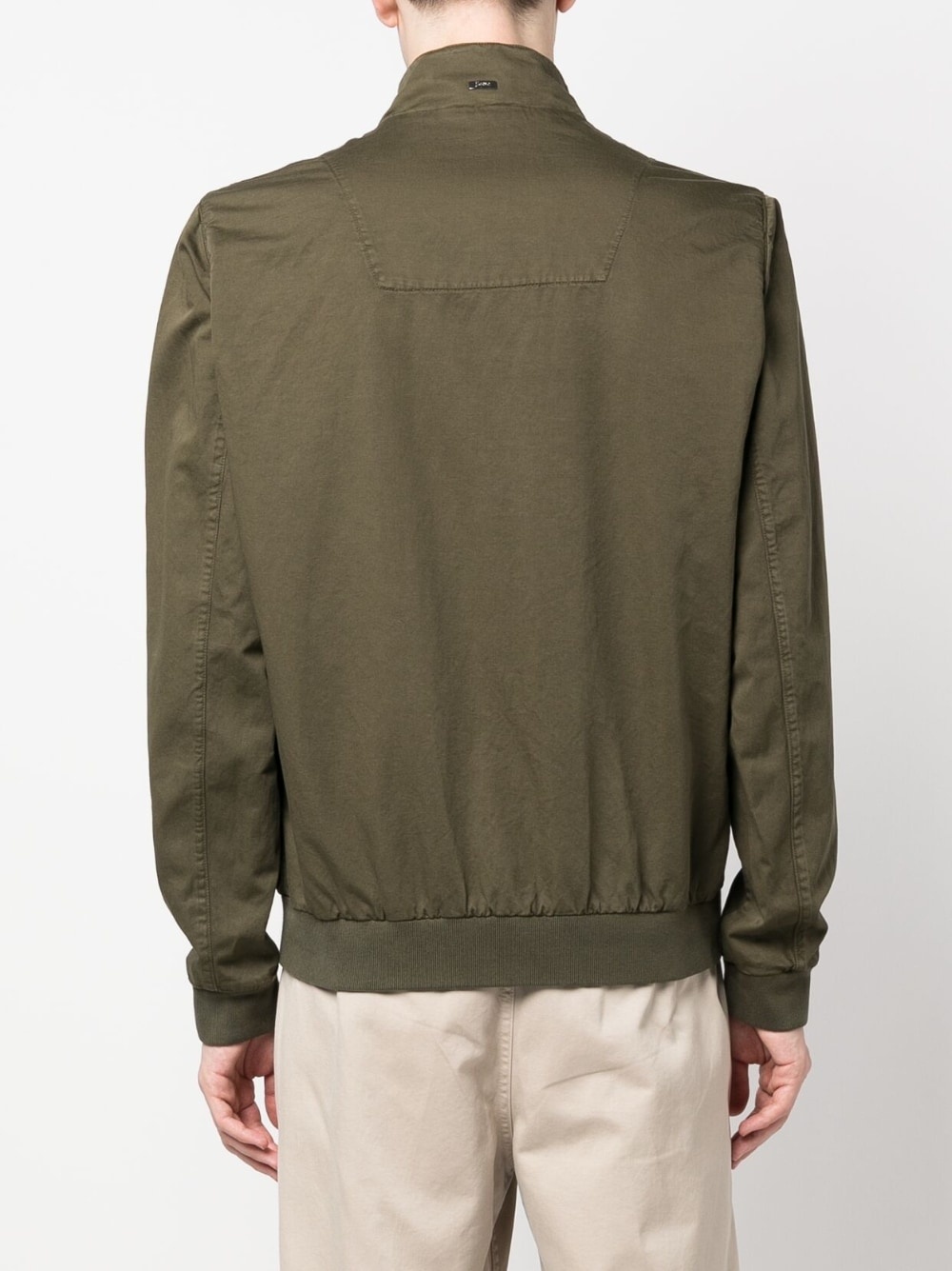 Cazadora cotton-linen bomber jacket - 4