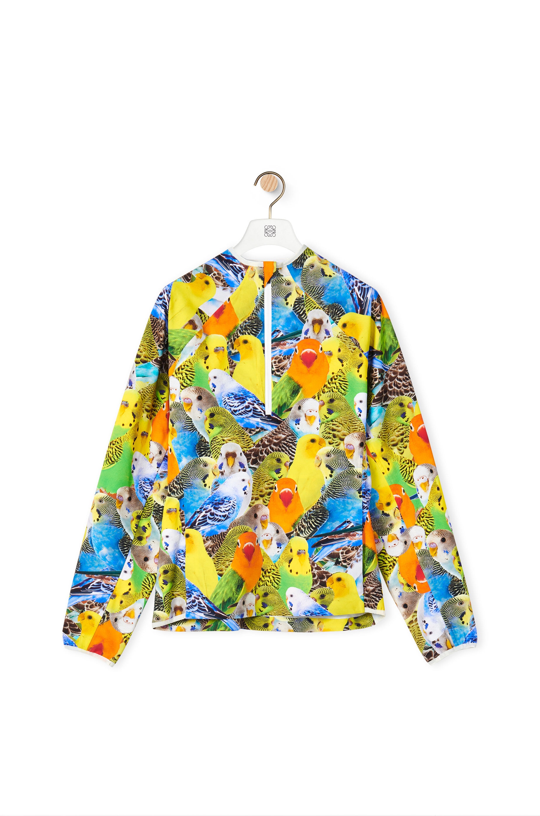Parrots zip top in polyamide - 1