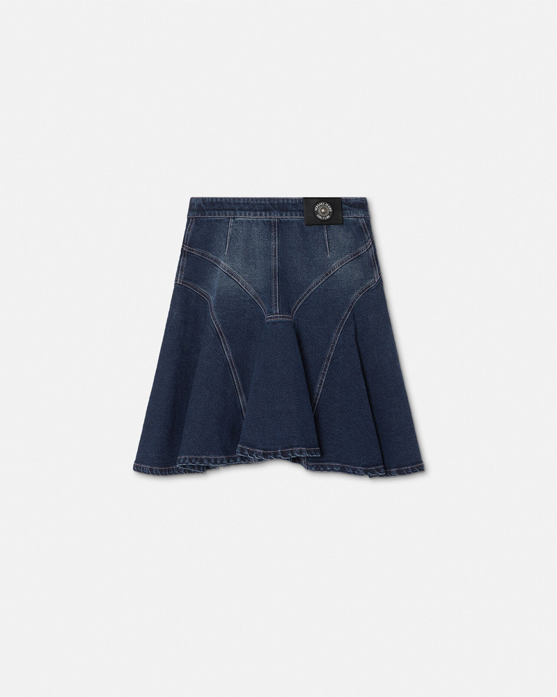Flared Denim Skirt 3