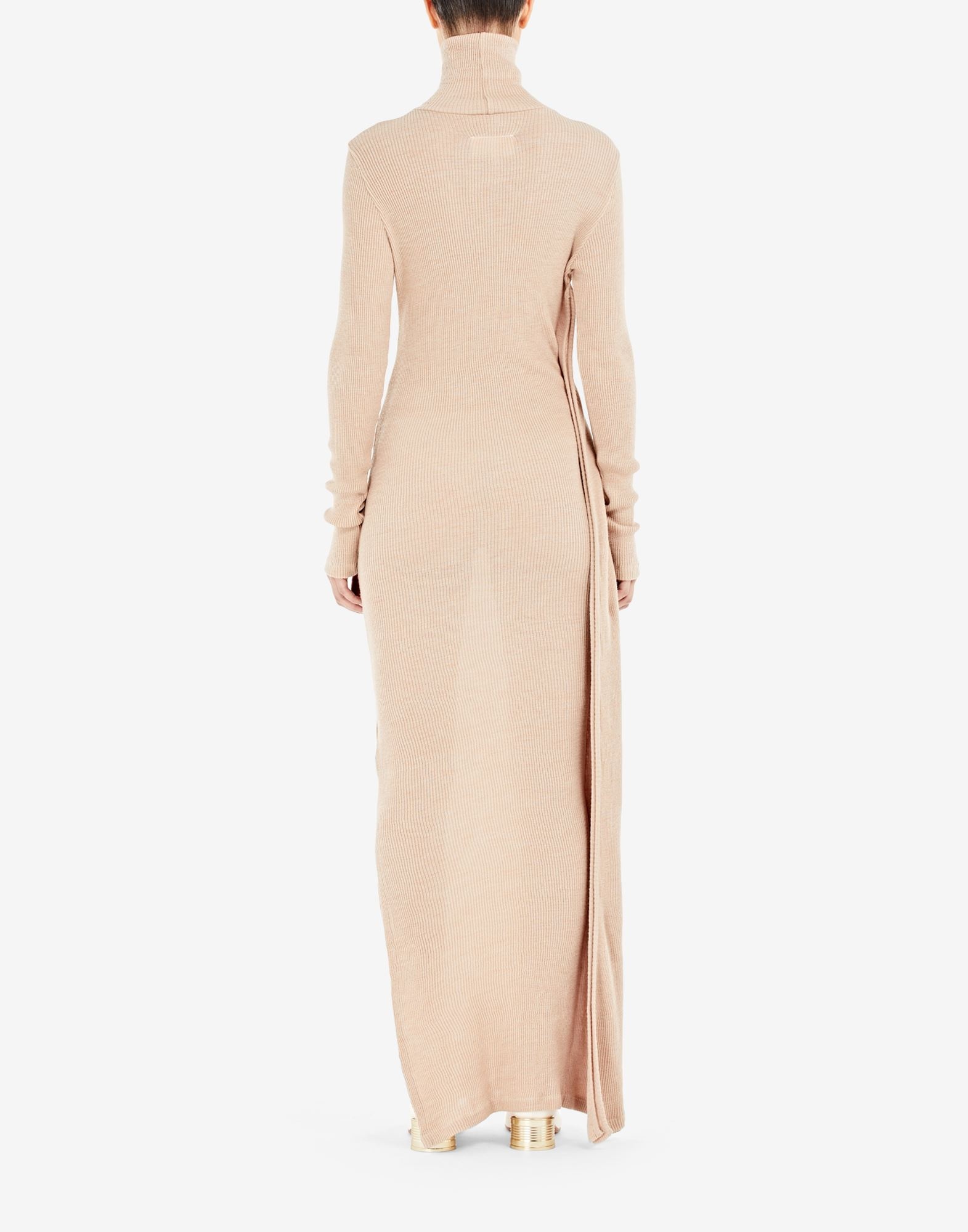Draped knit dress - 4