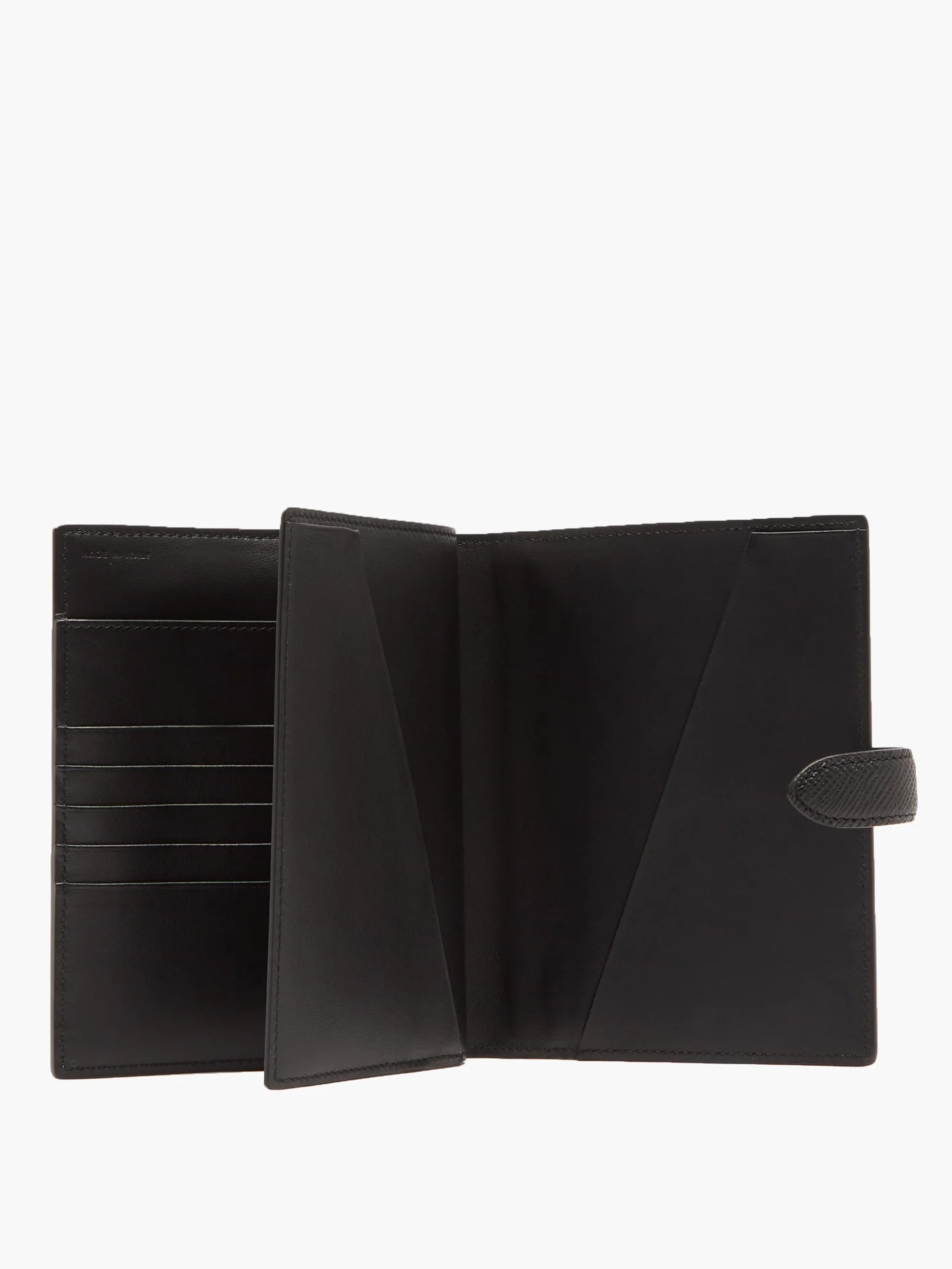 Panama leather bi-fold wallet - 4