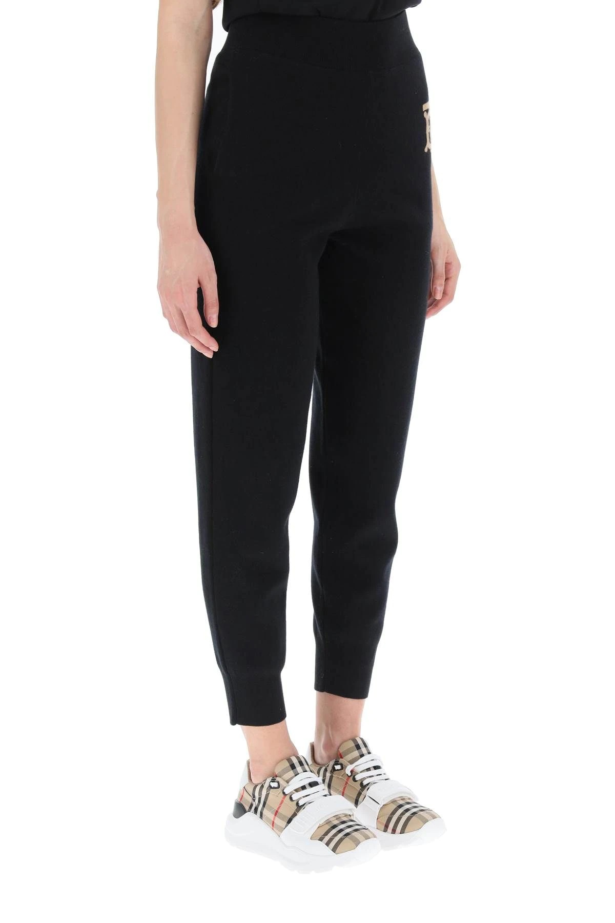 CASHMERE BLEND JOGGING PANTS - 3