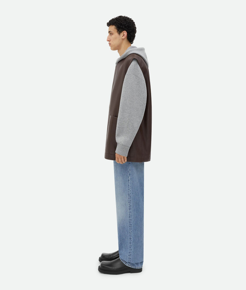 Bottega Veneta Leather Gilet outlook