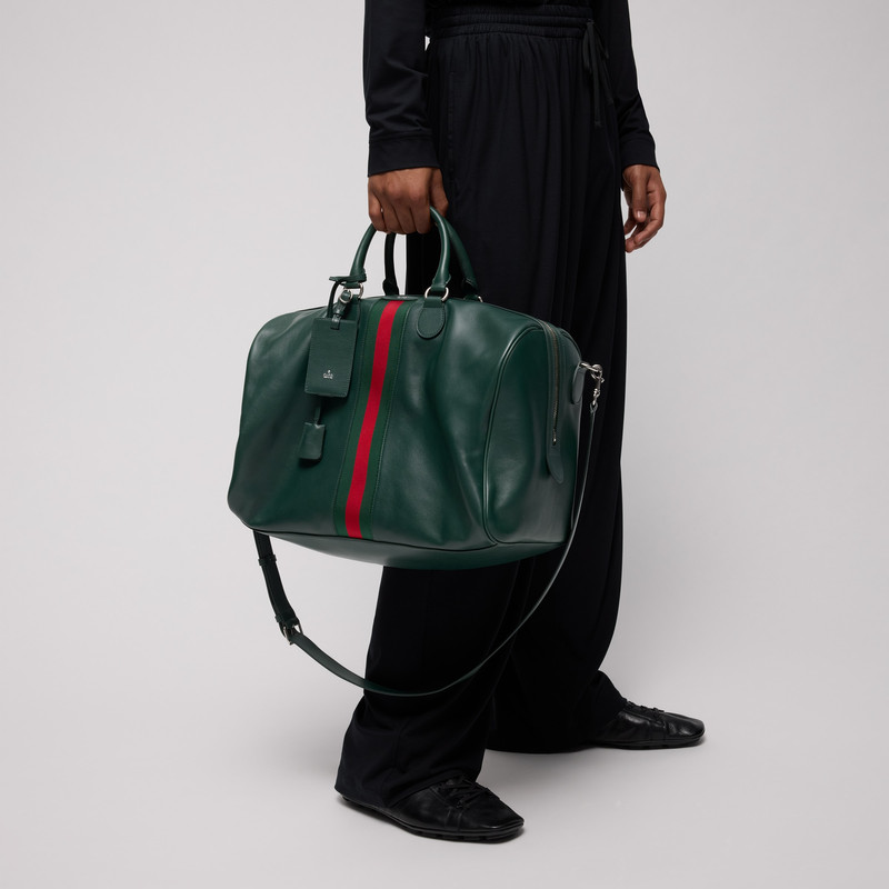 Web Trademark medium duffle bag 3