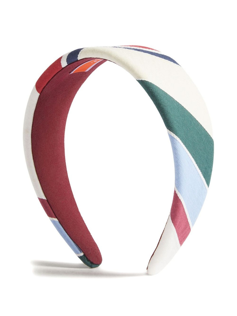 La DoubleJ striped headband outlook