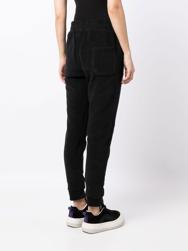 drawstring-waist slim track pants 4