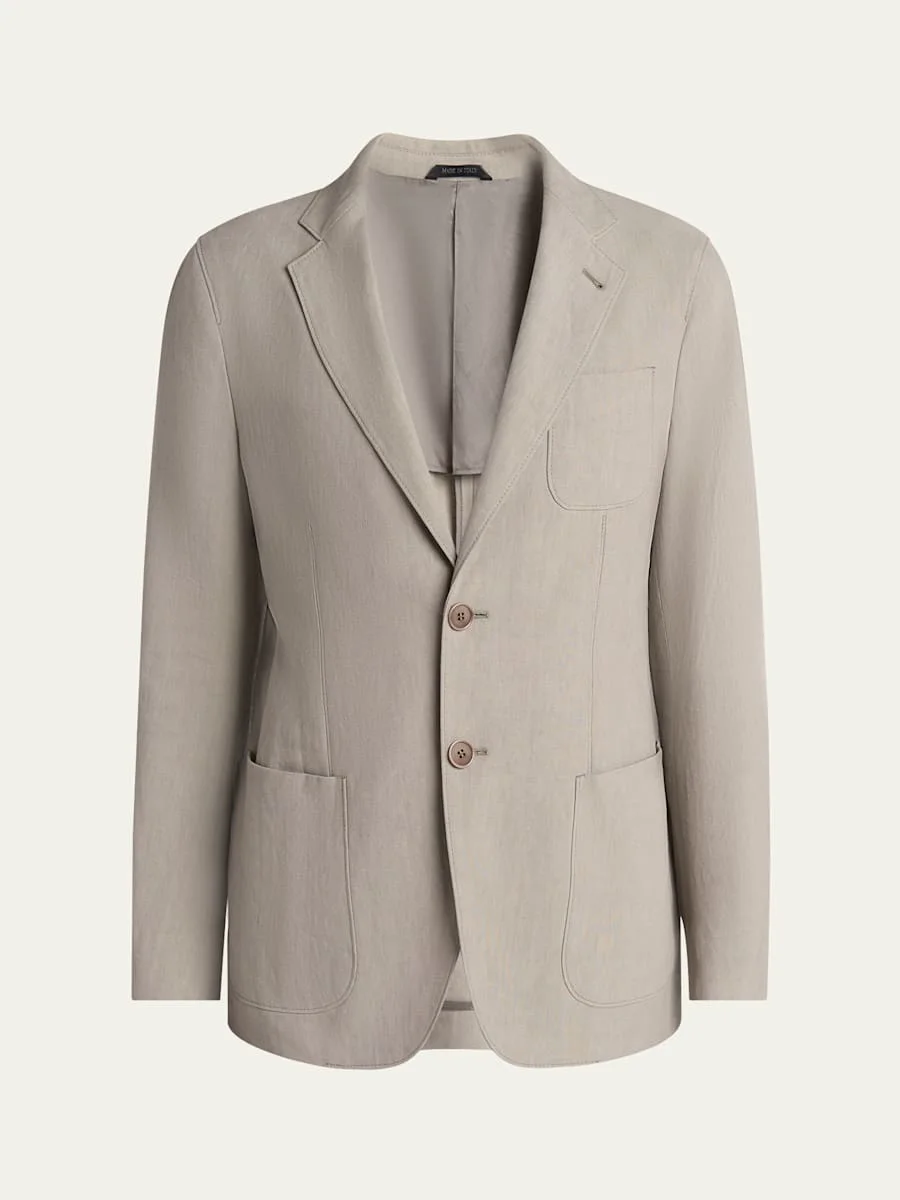 Men's Linen Upton Jacket - 1