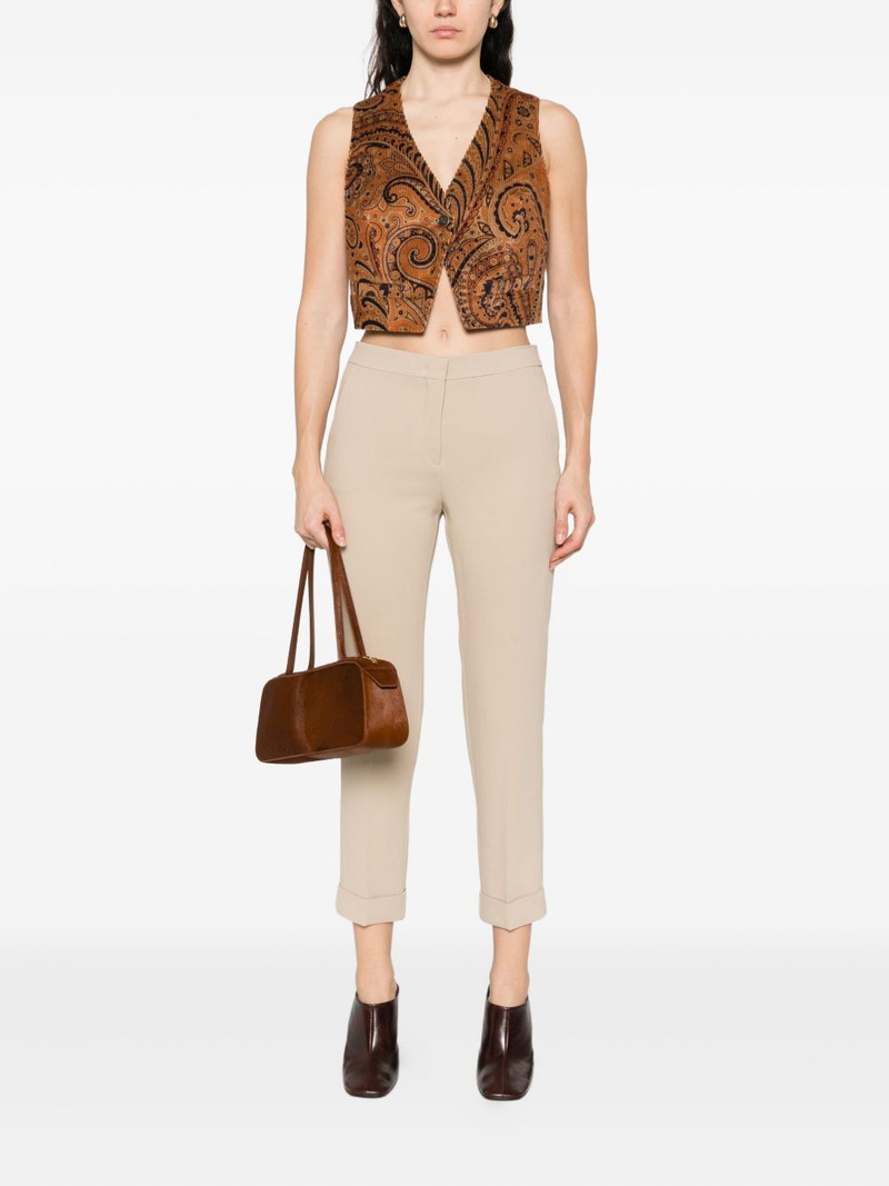 Etro cuffed trousers outlook