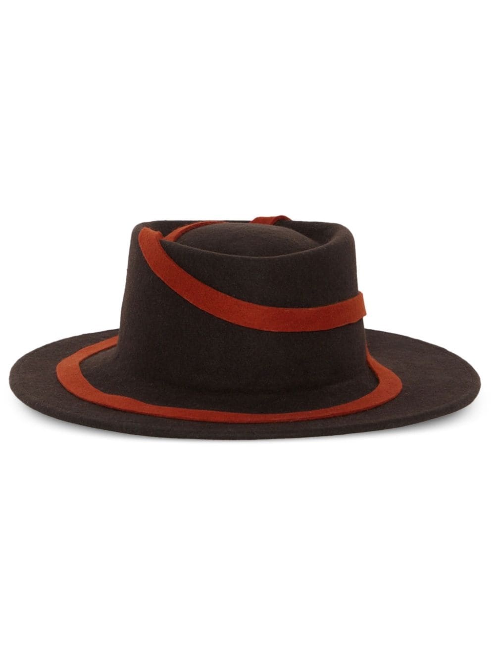 Alvar ribbon-band fedora - 1